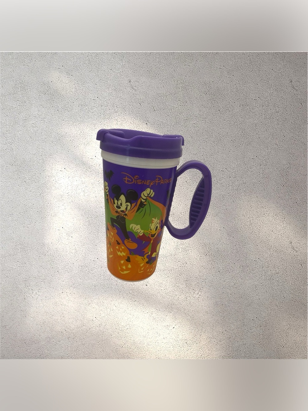Disney Parks 2018 Happy Halloween Mickey & Friends Refillable Souvenir Mug 16oz